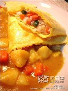 外卖咖喱蛋包饭爆料视频,网红美食背后的制作过程  第1张